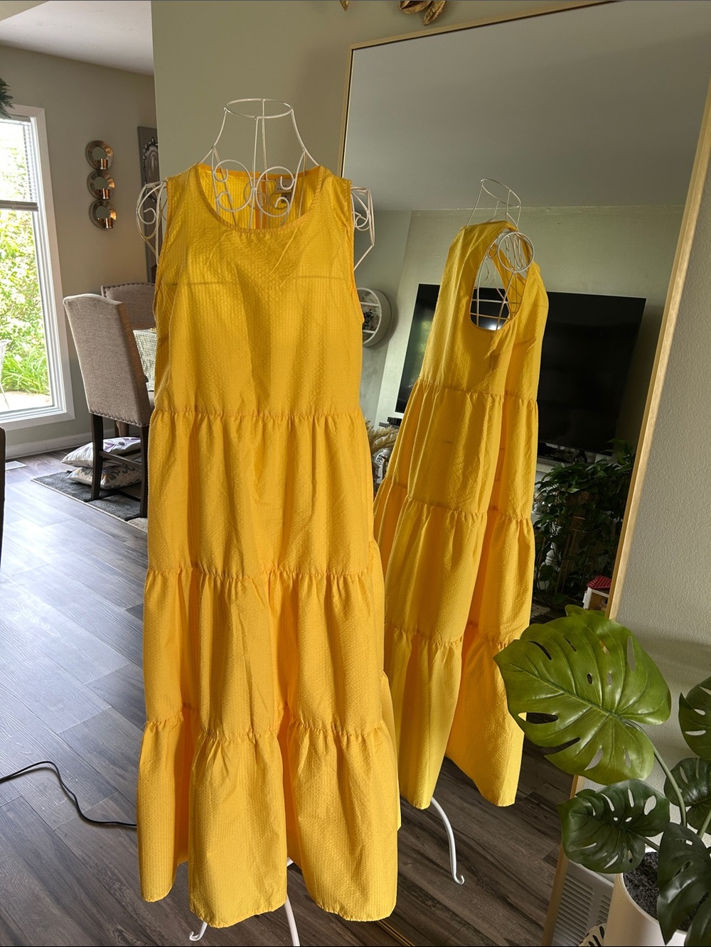 a new day Yellow Tiered Maxi Dress